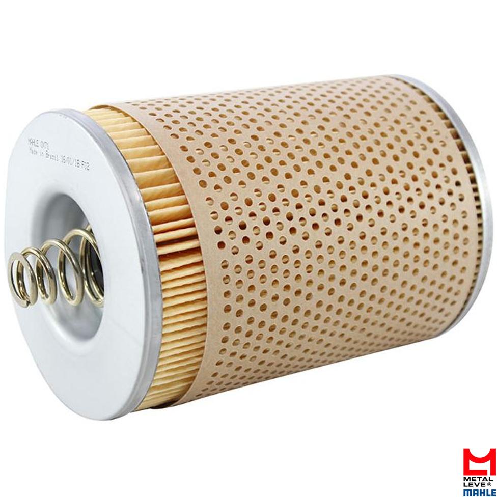 Elemento para Filtro de Óleo Lubrificante - Mahle Metal Leve - OX71D - (1)