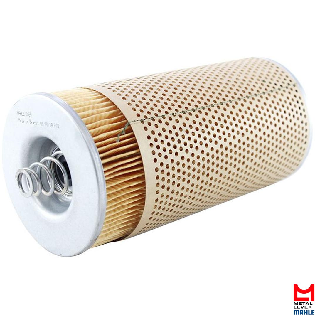 Elemento para Filtro de Óleo Lubrificante - Mahle Metal Leve - OX69D - (1)