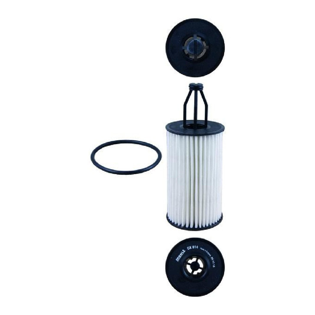 Elemento Para Filtro de Óleo Lubrificante - Mahle Metal Leve - OX814D - (1)