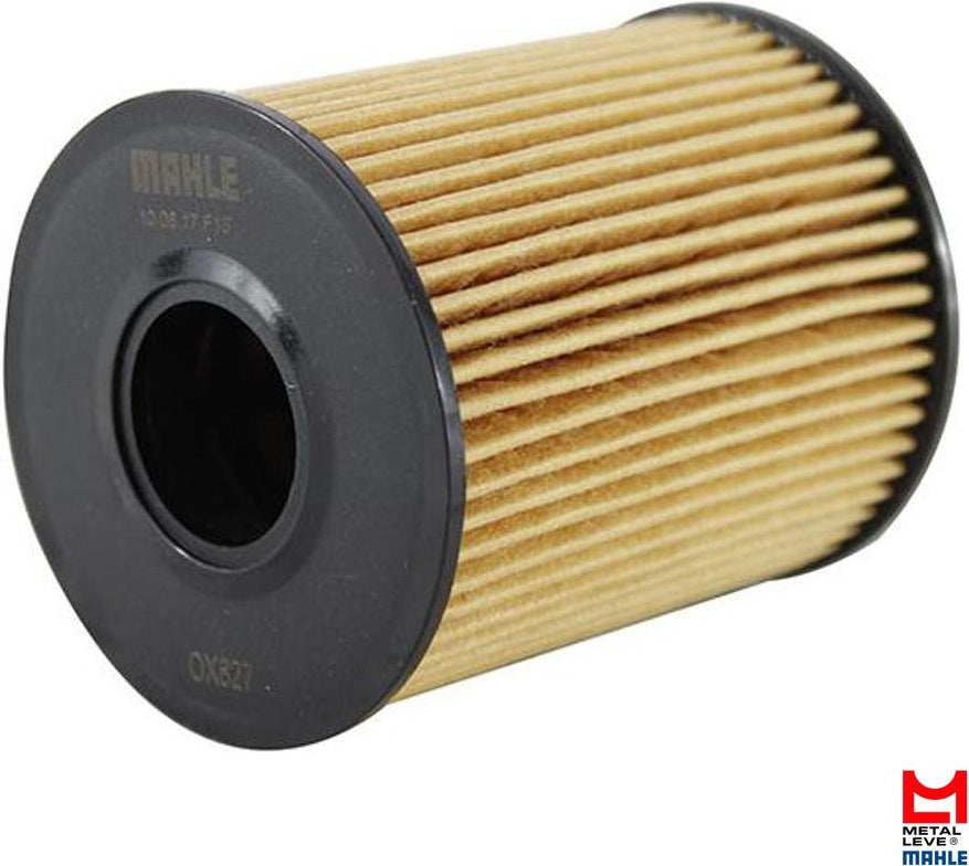 Elemento Para Filtro de Óleo Lubrificante - Mahle Metal Leve - OX827D - (1)