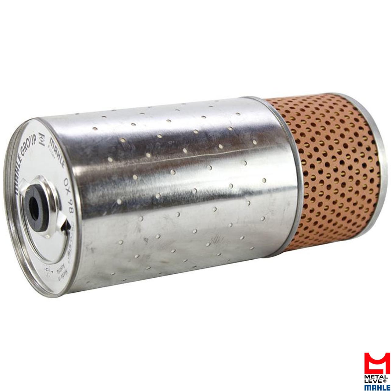 Elemento Para Filtro de Óleo Lubrificante - Mahle Metal Leve - OX98D - (1)