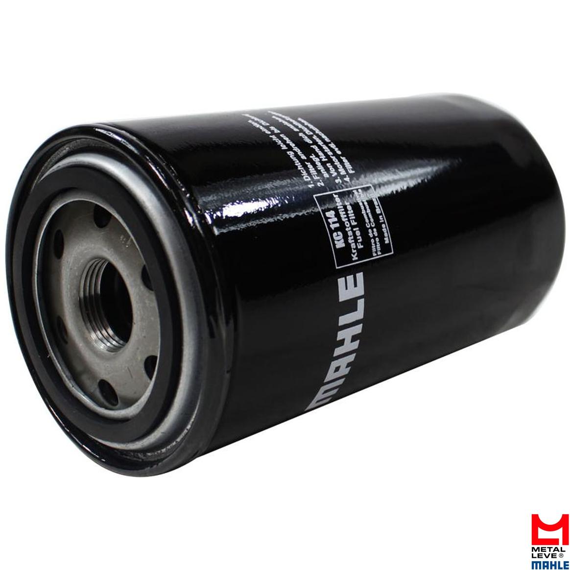 Filtro Blindado de Combustível - Mahle Metal Leve - KC114 - (1)