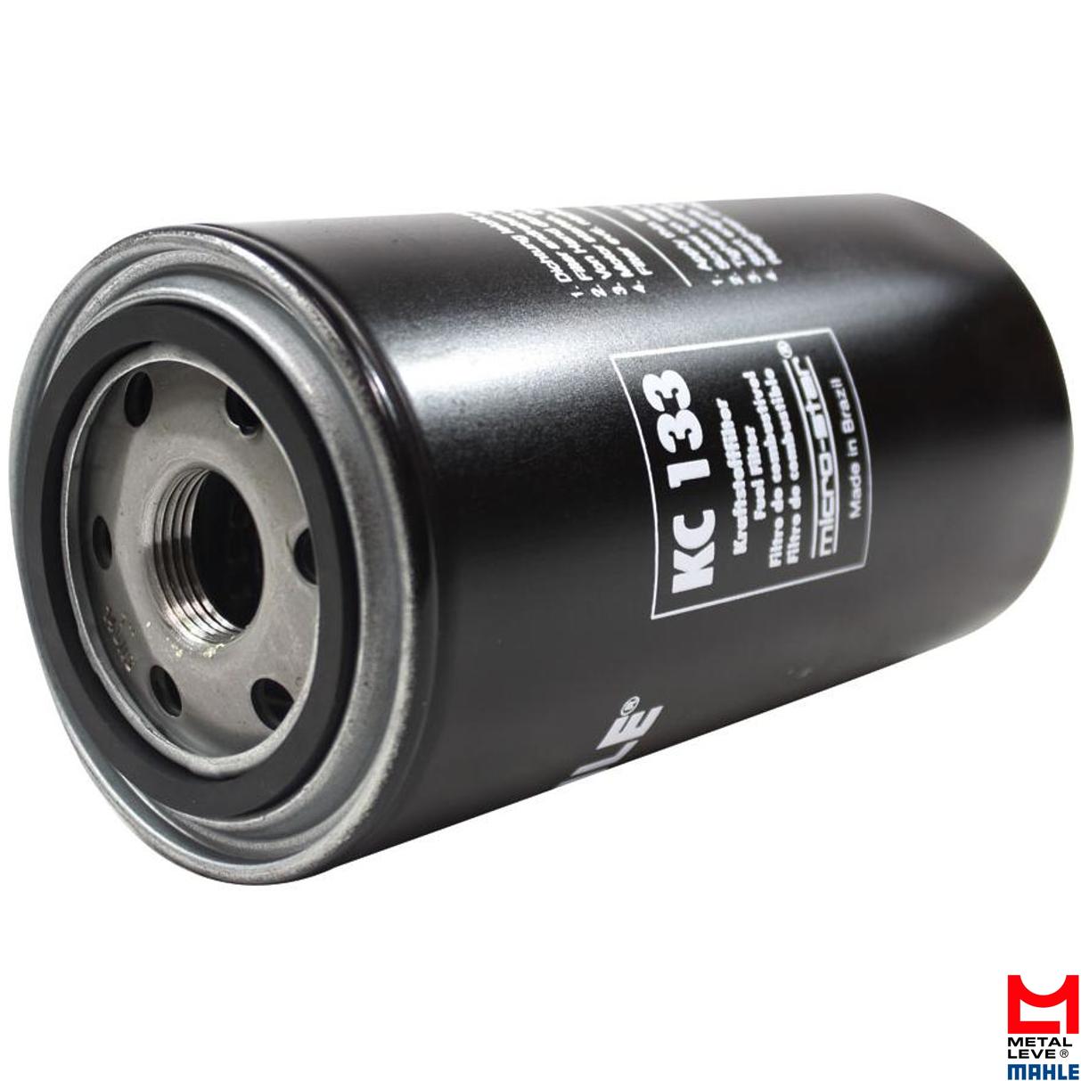 Filtro Blindado de Combustível - Mahle Metal Leve - KC133 - (1)