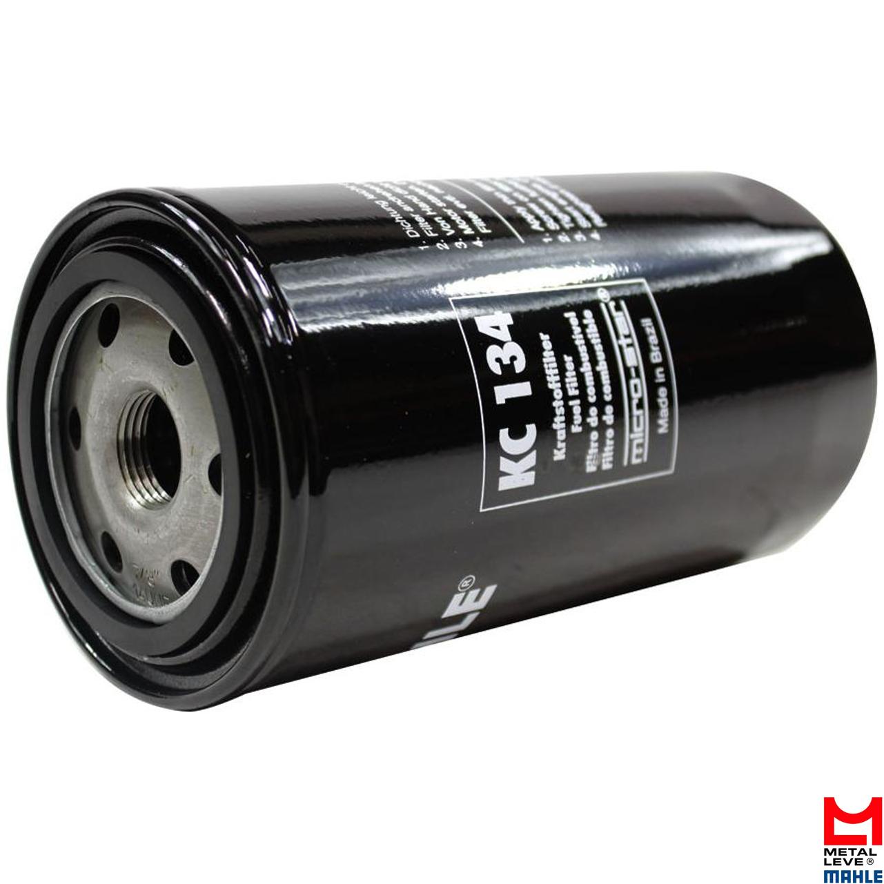 Filtro Blindado de Combustível - Mahle Metal Leve - KC134 - (1)