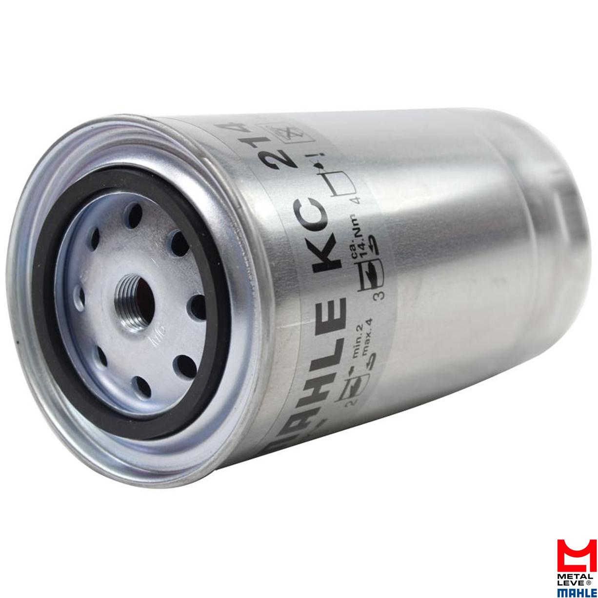 Filtro Blindado de Combustível - Mahle Metal Leve - KC214 - (1)