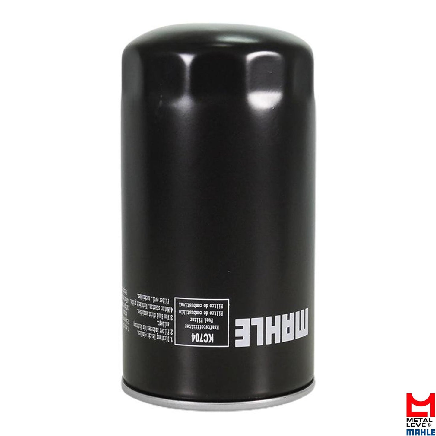 Filtro Blindado de Combustível - Mahle Metal Leve - KC704D - (1)