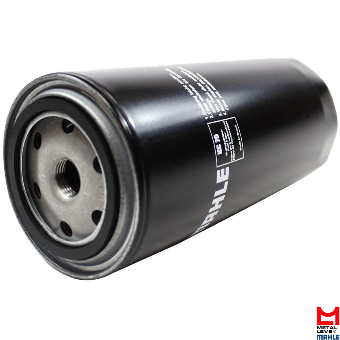 Filtro Blindado de Combustível - Mahle Metal Leve - KC75 - (1)