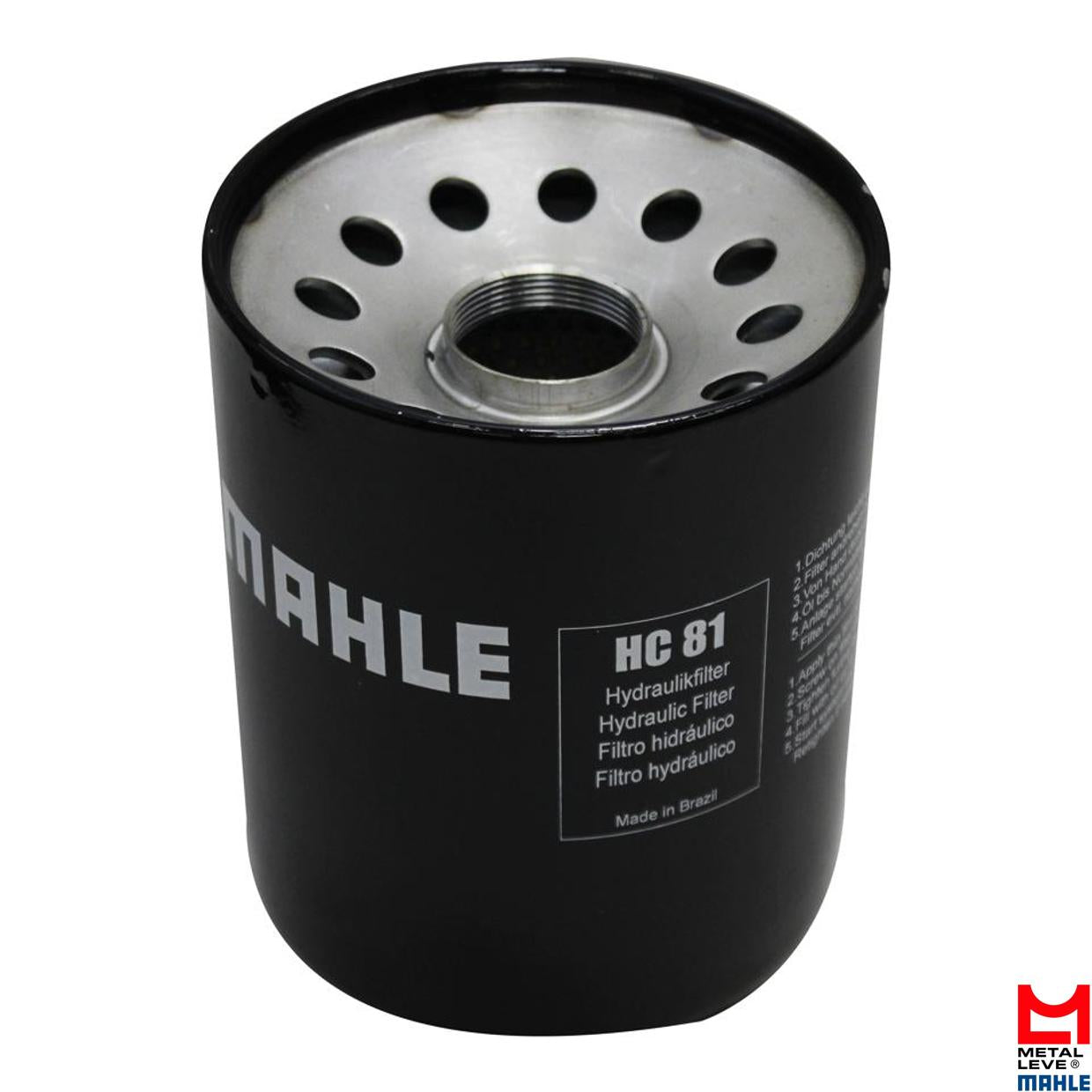 Filtro Blindado de Óleo do Câmbio - Mahle Metal Leve - HC81 - (1)