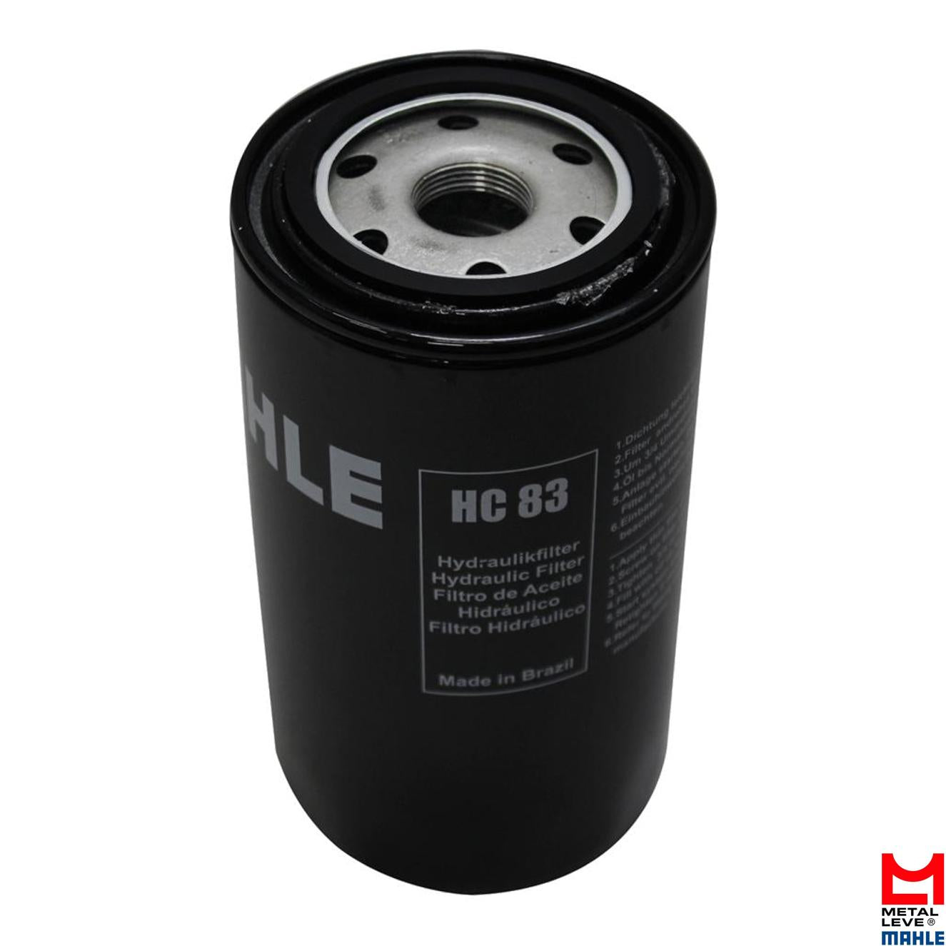 Filtro Blindado de Óleo do Câmbio - Mahle Metal Leve - HC83 - (1)