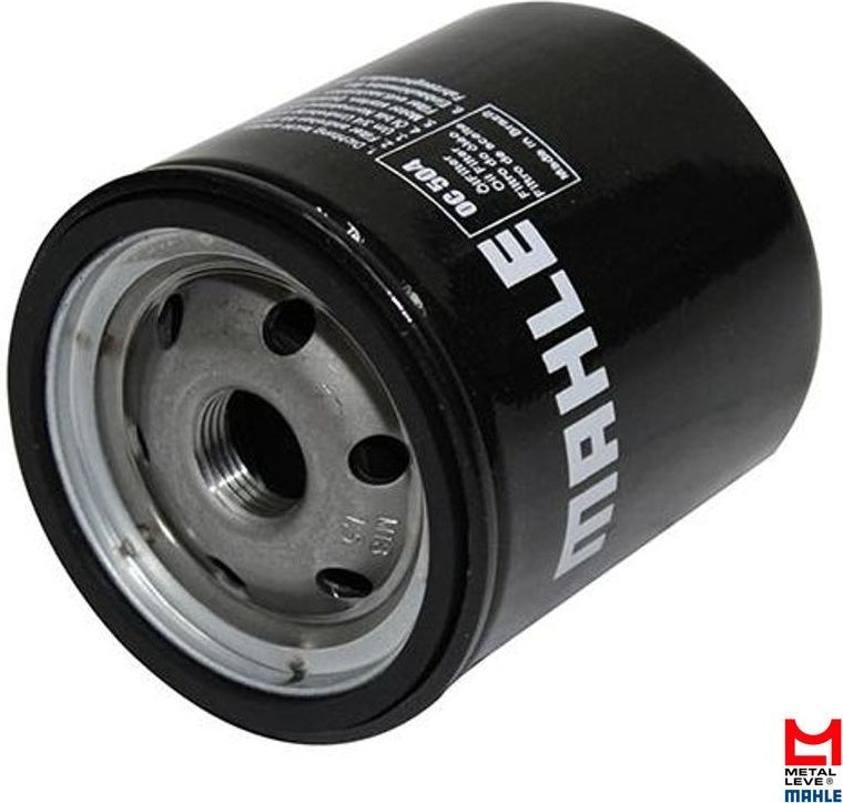 Filtro Blindado de Óleo Lubrificante - Mahle Metal Leve - OC504 PLUS - (1)