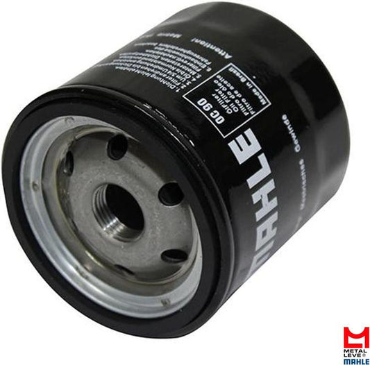 Filtro Blindado de Óleo Lubrificante - Mahle Metal Leve - OC90 - (1)