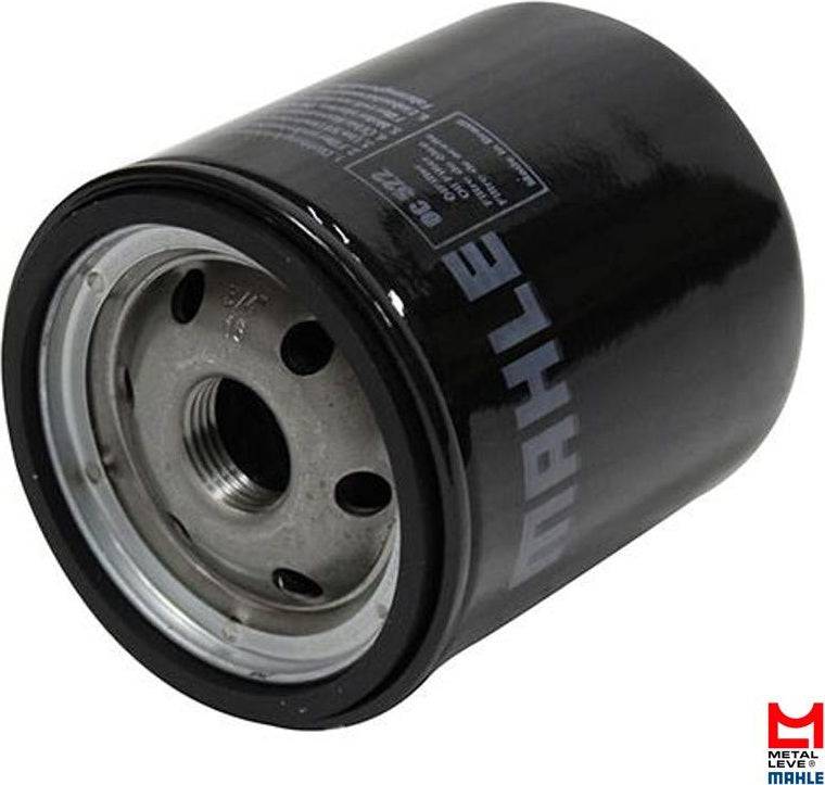 Filtro Blindado de Óleo Lubrificante - Mahle Metal Leve - OC522 PLUS - (1)