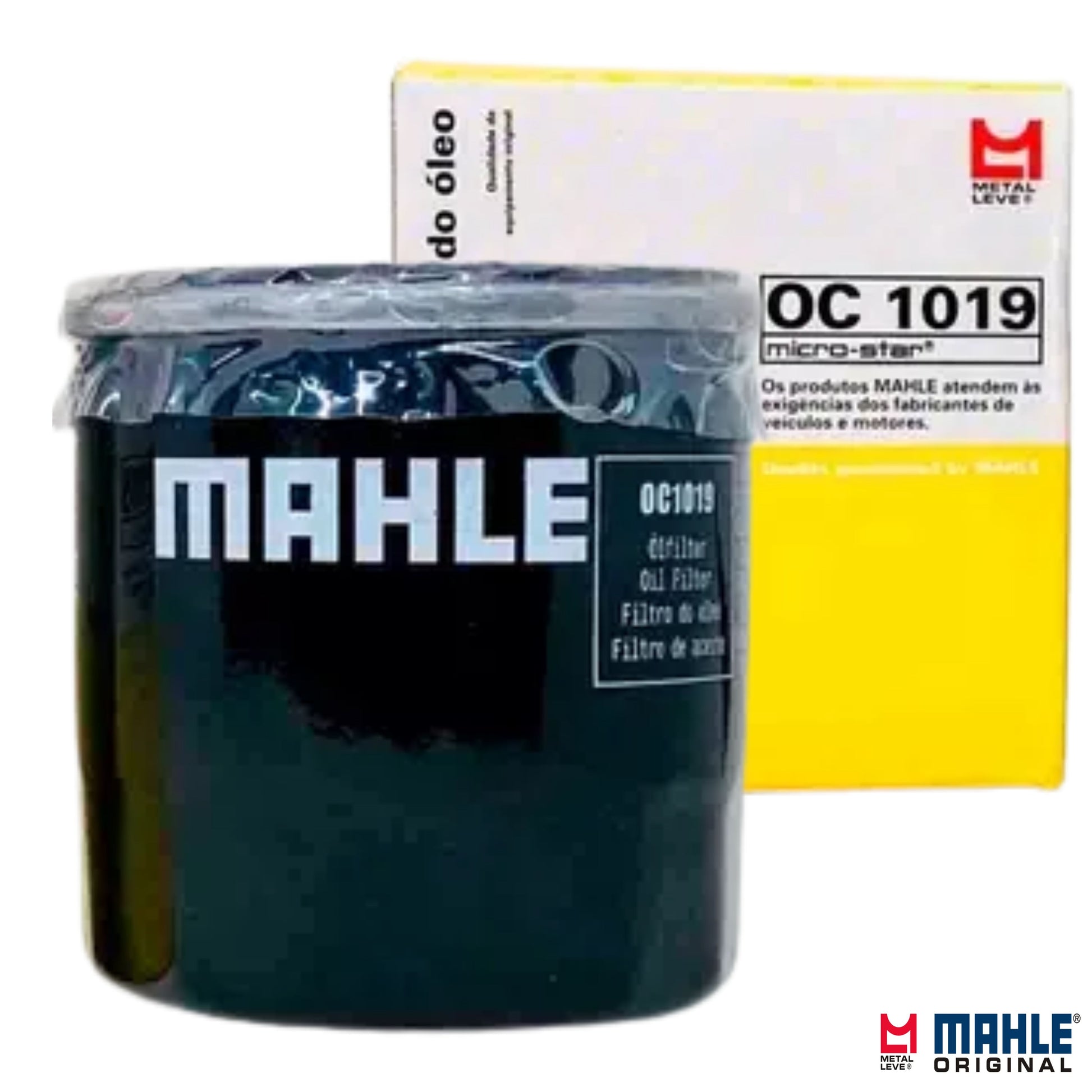 Filtro Blindado de Óleo Lubrificante - Mahle Metal Leve - OC1019 - (7)