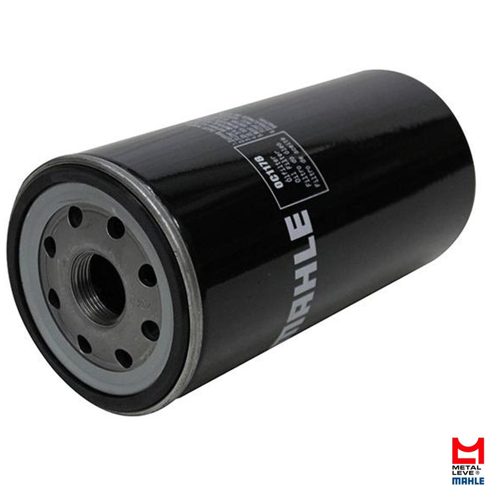 Filtro Blindado de Óleo Lubrificante - Mahle Metal Leve - OC1178 - (1)