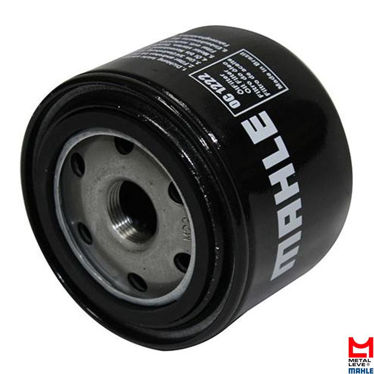 Filtro Blindado de Óleo Lubrificante - Mahle Metal Leve - OC1222 - (1)