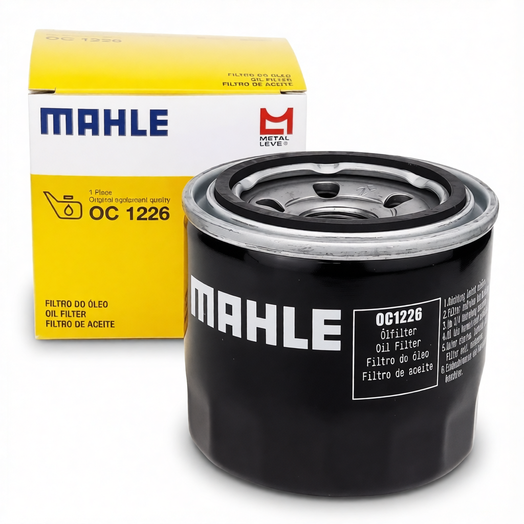 Filtro Blindado de Óleo Lubrificante - Mahle Metal Leve - OC1226 - (3)