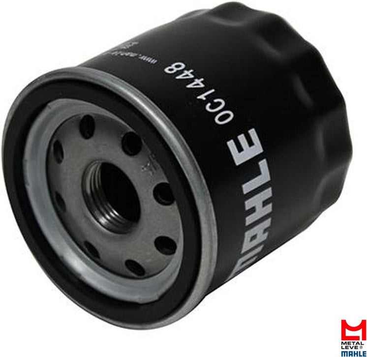Filtro Blindado de Óleo Lubrificante - Mahle Metal Leve - OC1448 - (1)