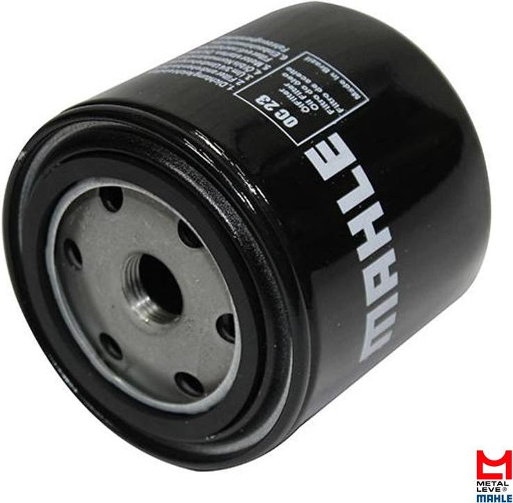 Filtro Blindado de Óleo Lubrificante - Mahle Metal Leve - OC23 - (1)