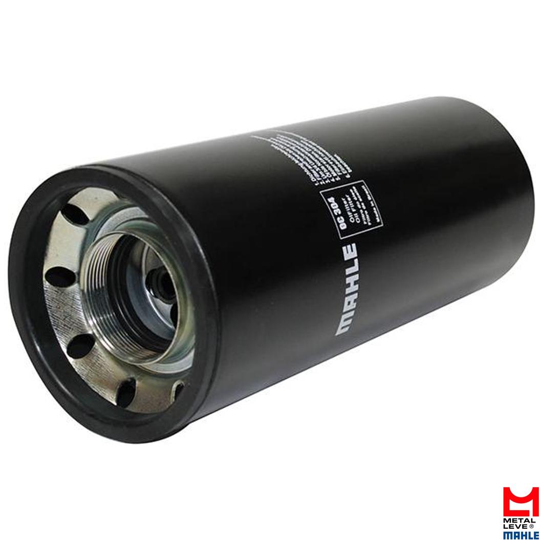 Filtro Blindado de Óleo Lubrificante - Mahle Metal Leve - OC304 - (1)