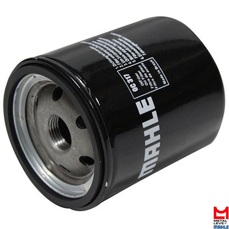Filtro Blindado de Óleo Lubrificante - Mahle Metal Leve - OC317 - (1)