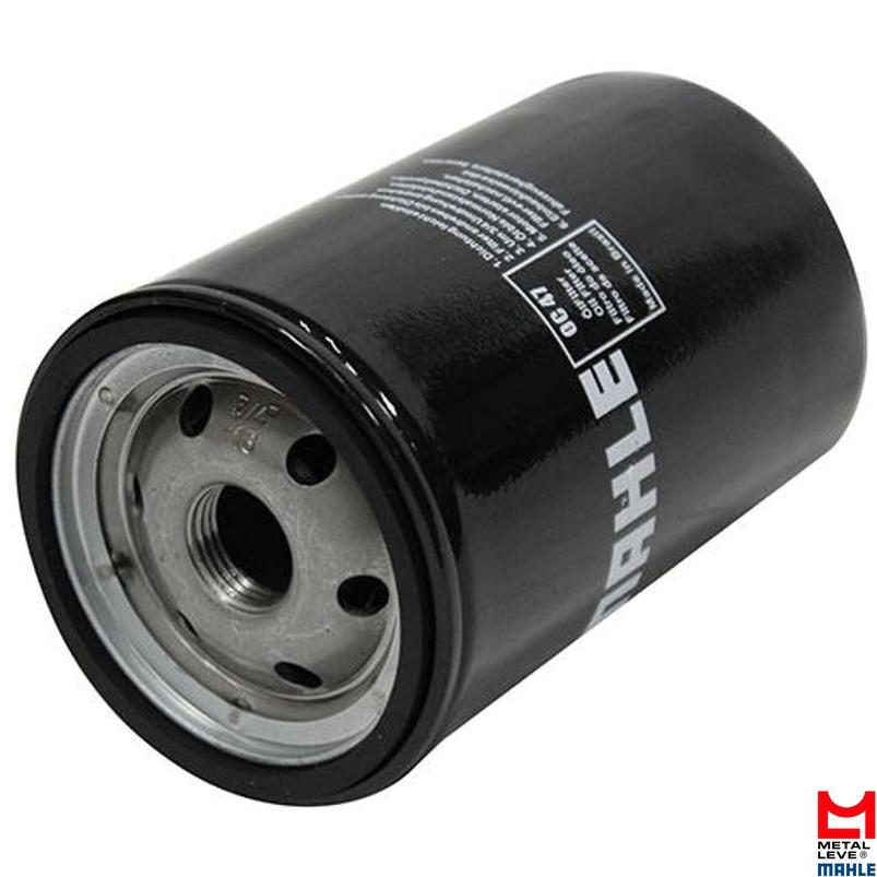 Filtro Blindado de Óleo Lubrificante - Mahle Metal Leve - OC47 - (1)