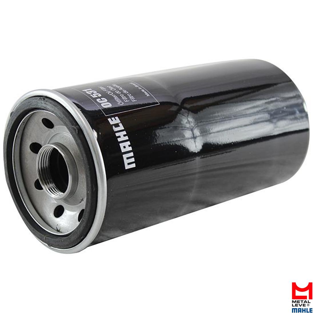 Filtro Blindado de Óleo Lubrificante - Mahle Metal Leve - OC531 - (1)
