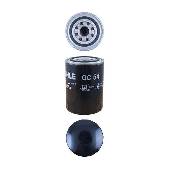 Filtro Blindado de Óleo Lubrificante - Mahle Metal Leve - OC54 - (1)