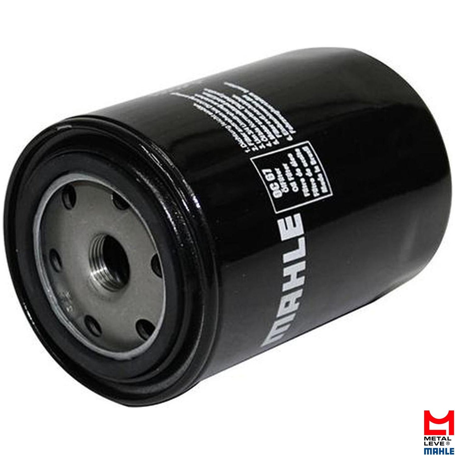 Filtro Blindado de Óleo Lubrificante - Mahle Metal Leve - OC67 - (1)