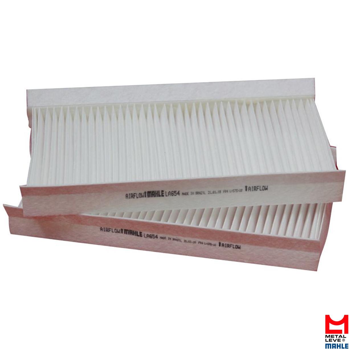 Filtro de Cabine - Mahle Metal Leve - LA654/S - (1)