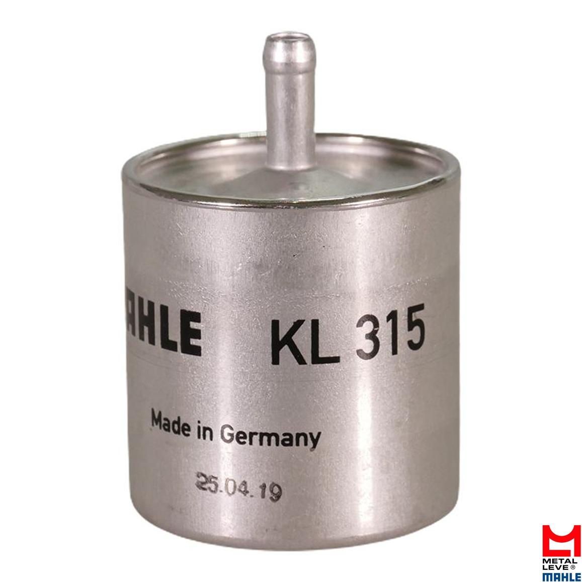 Filtro de Combustível Em Linha - Mahle Metal Leve - KL315 - (1)