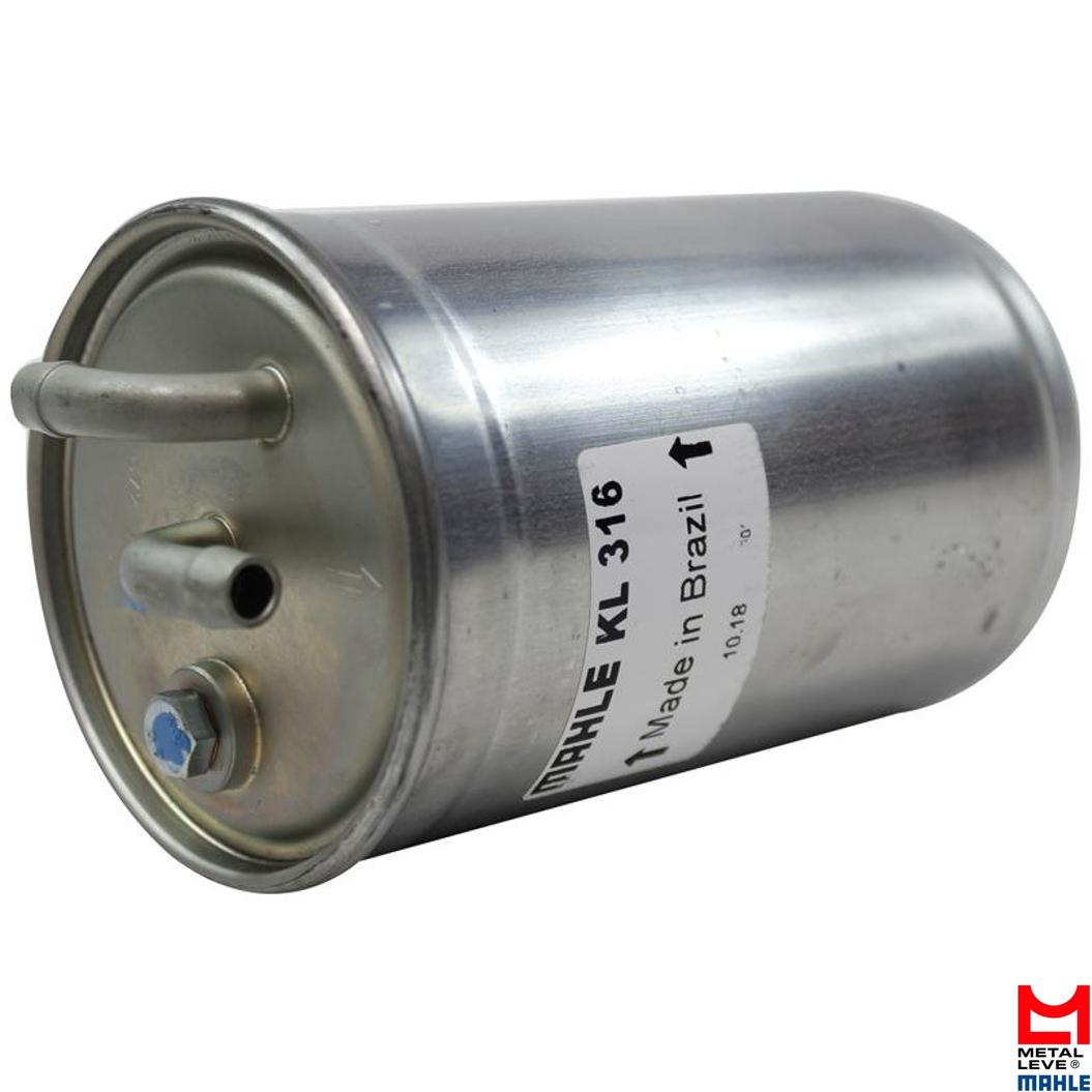 Filtro de Combustível em Linha - Mahle Metal Leve - KL316 - (1)