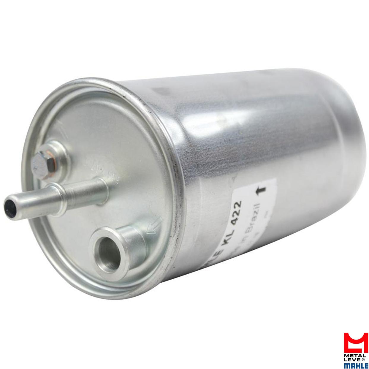 Filtro de Combustível Em Linha - Mahle Metal Leve - KL422 - (1)