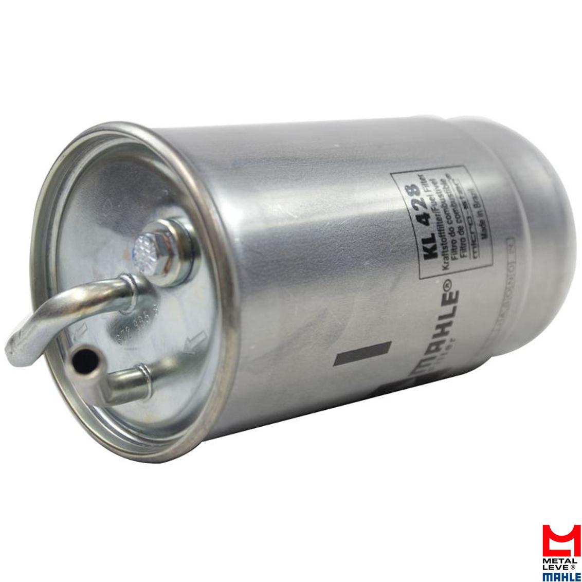 Filtro de Combustível Em Linha - Mahle Metal Leve - KL428 - (1)