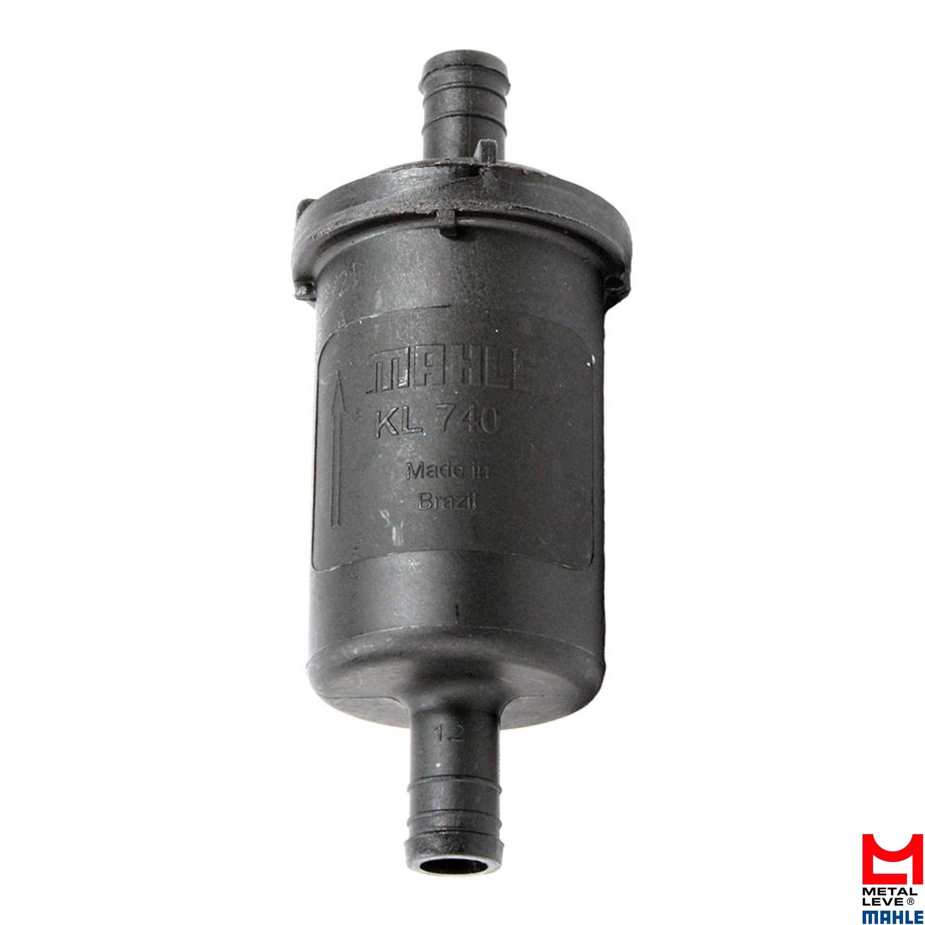 Filtro de Combustível Em Linha - Mahle Metal Leve - KL740 - (1)