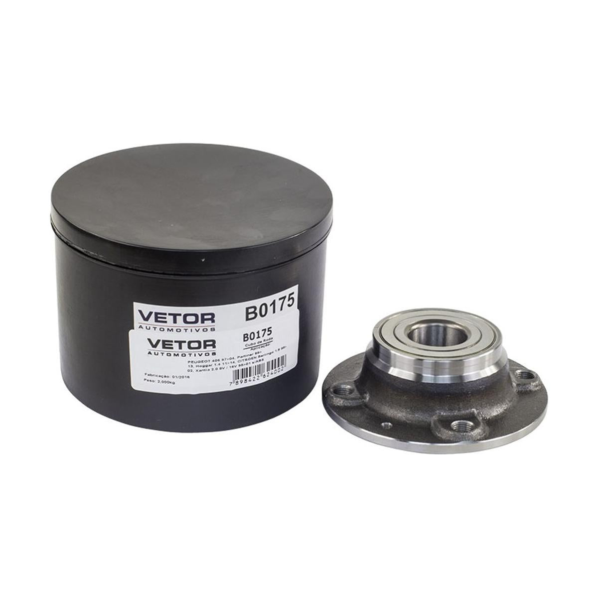 Cubo de Roda Traseiro - Vetor - B0175 - (1)