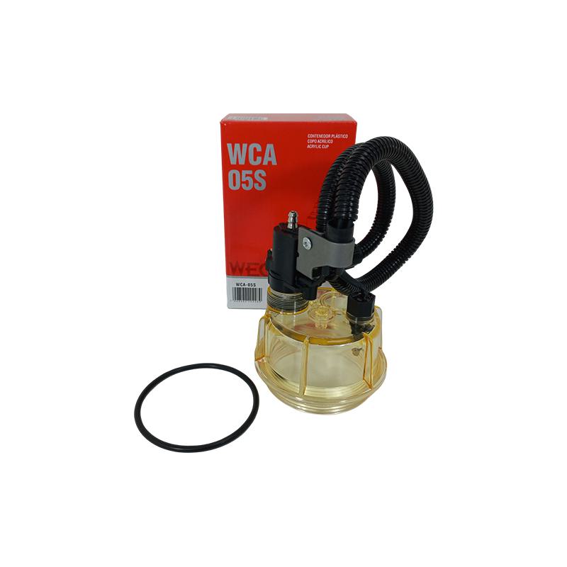 Copo Acrílico do Filtro de Combustível - Wega - WCA05S - (1)