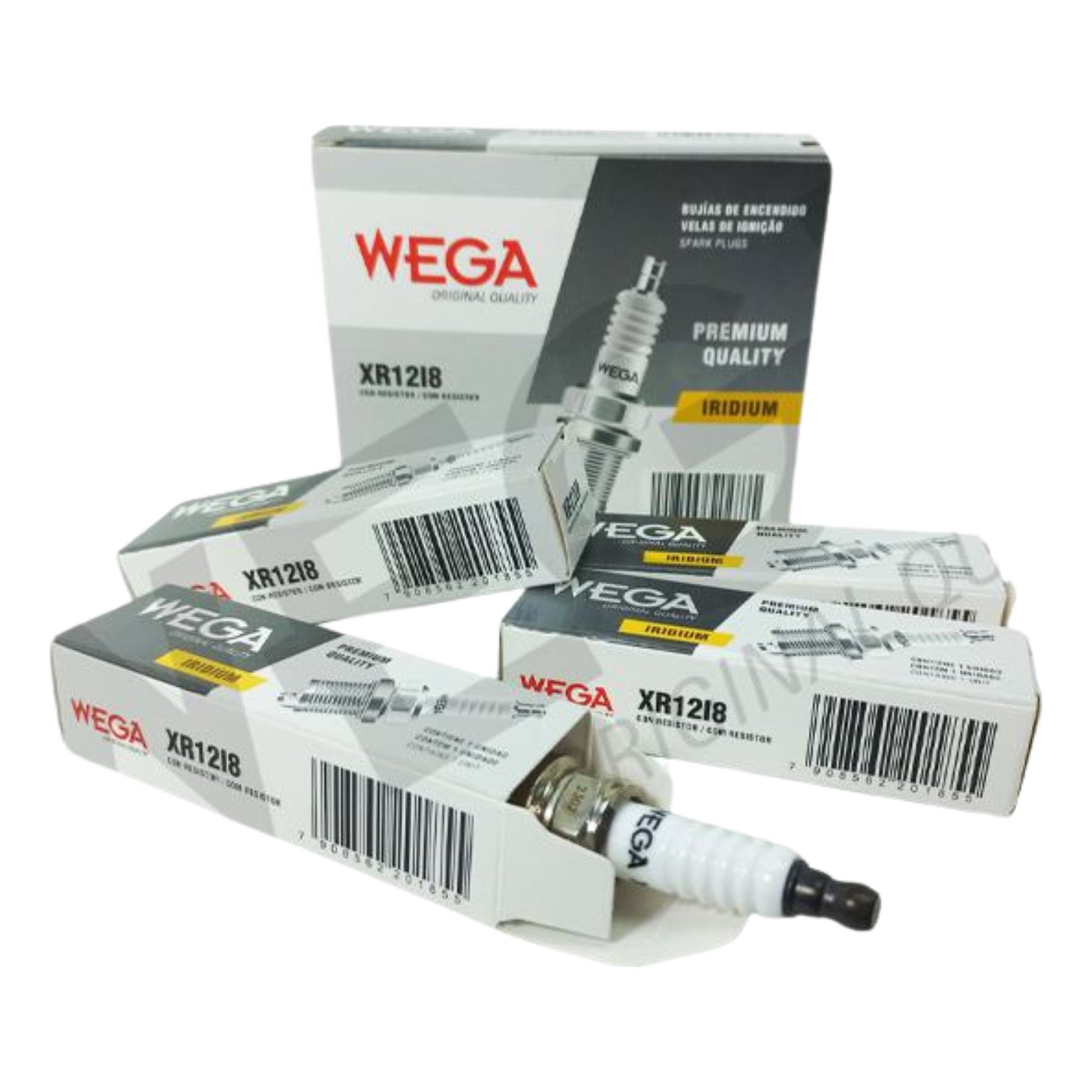 Vela de Ignição - Wega - XR12I8 - (1)