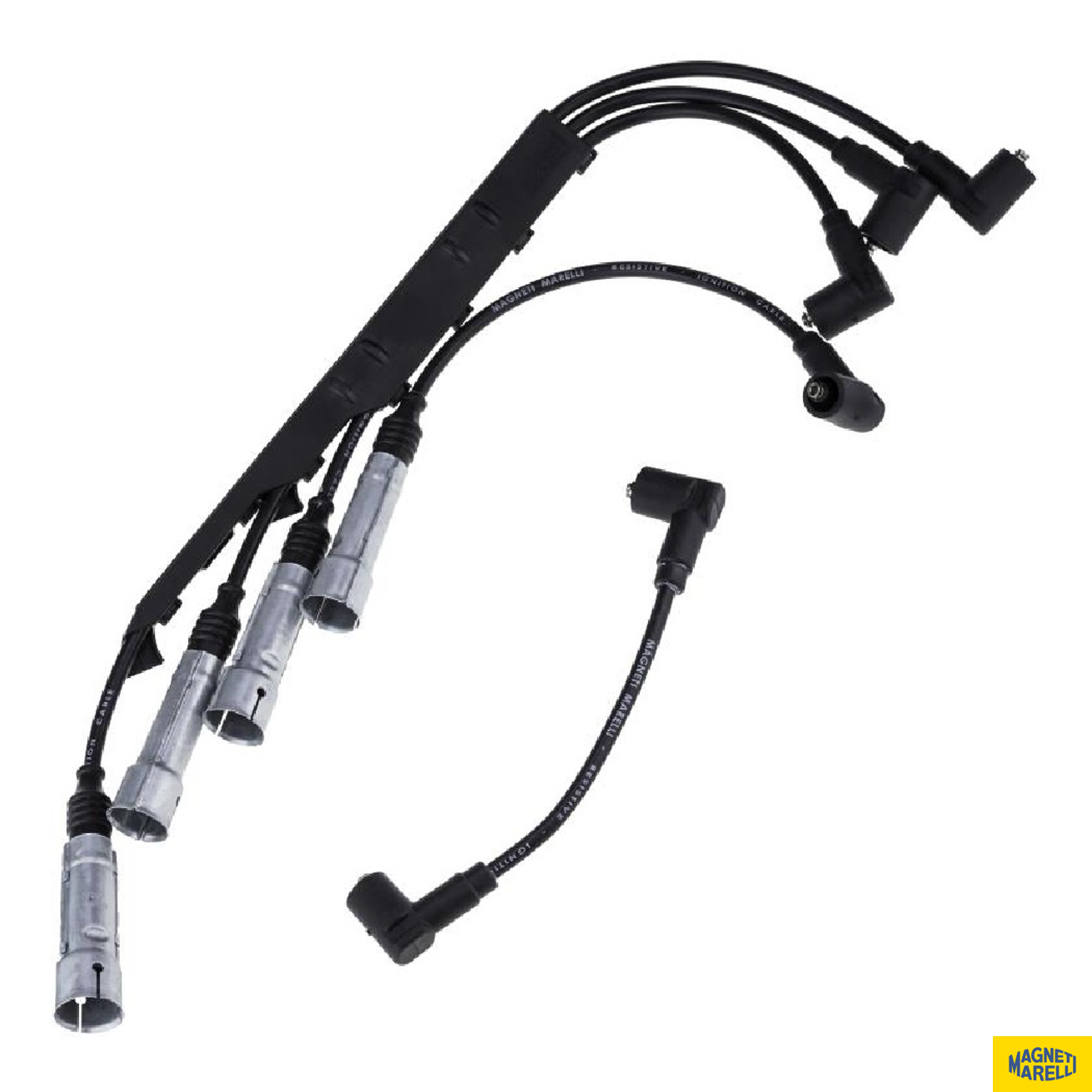 Jogo de Cabos de Vela Volkswagen Gol - Magneti Marelli - CVMV1702 - (1)