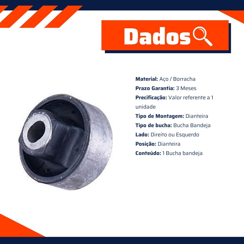 Bucha Bandeja Dianteira - Cofap - BUC03160 - (2)