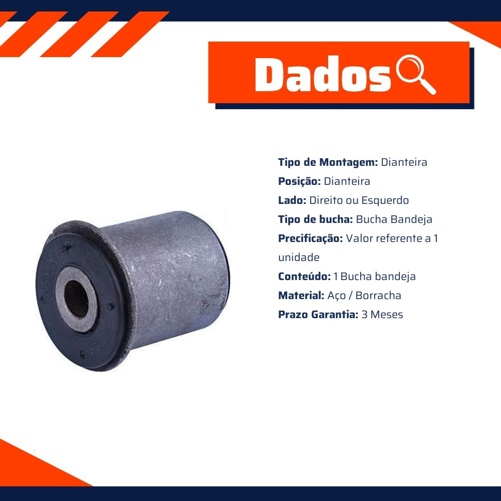 Bucha Bandeja Dianteira Superior - Cofap - BUC04146 - (2)