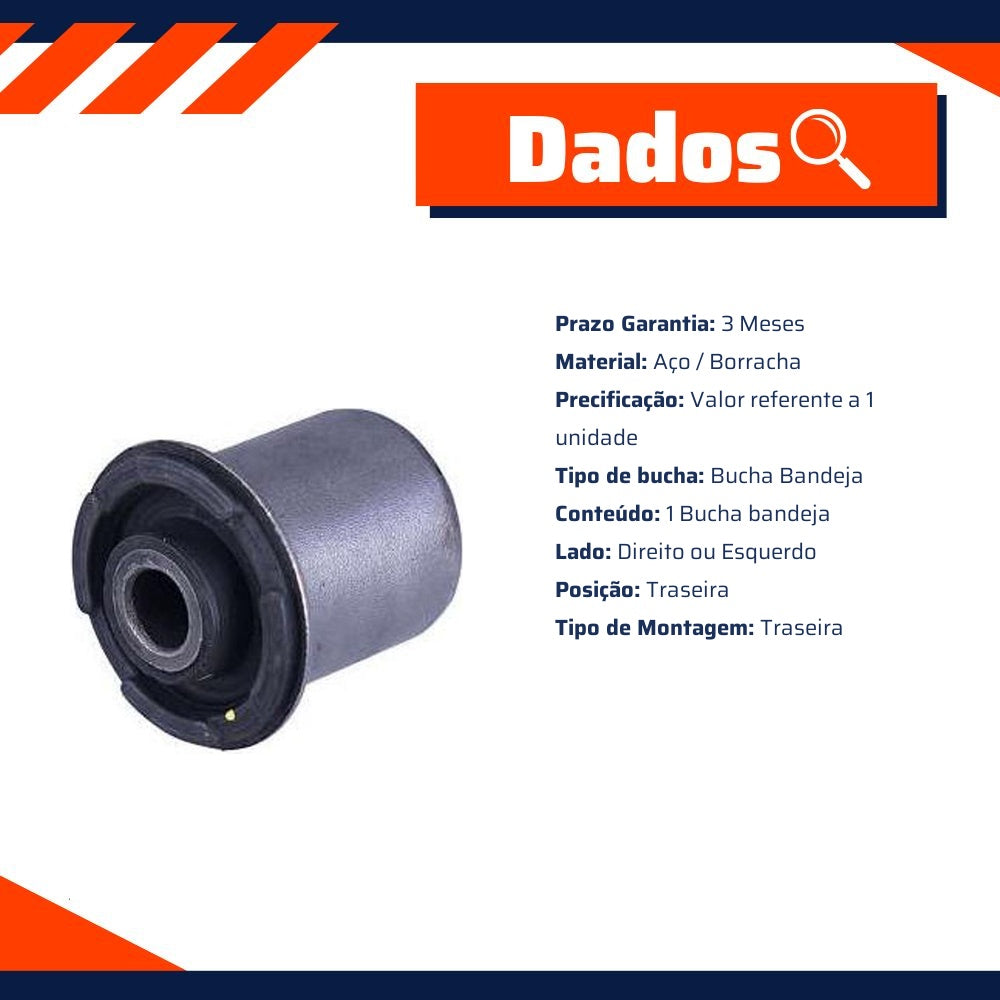 Bucha Bandeja Traseira - Cofap - BUC33003 - (2)