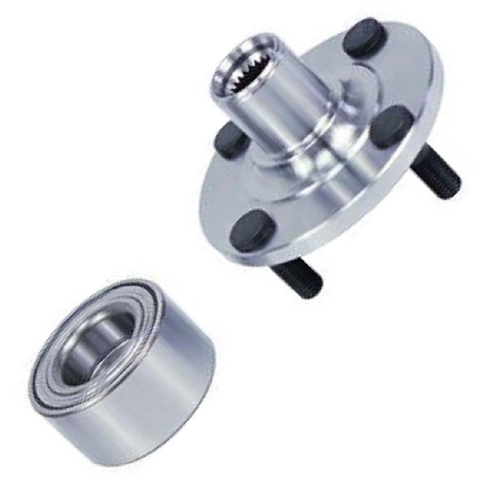 Cubo de Roda Dianteiro Direito ou Esquerdo 4 Furos 25 Dentes com Rolamento sem ABS para Nissan March - Cofap - CRC29006 - (2)