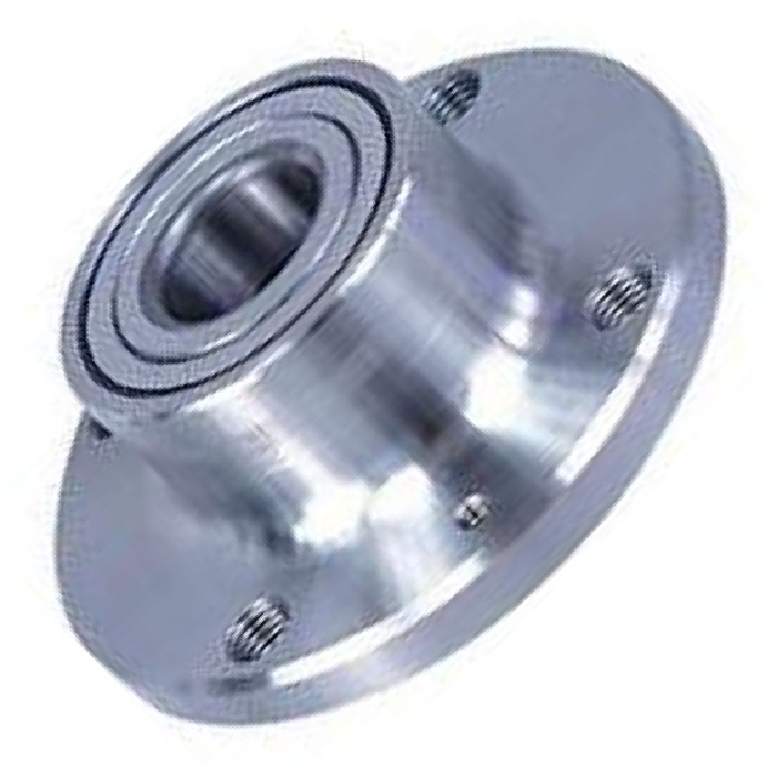 Cubo de Roda Traseiro 4 Furos com Rolamento sem ABS para Volkswagen Gol e Voyage - Cofap - CRC01013 - (2)