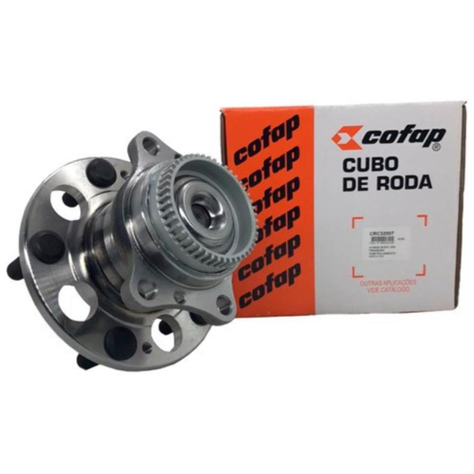 Cubo Roda Traseiro Direito Ou Esquerdo Com Rolamento Com Abs - Cofap - CRC32007 - (1)