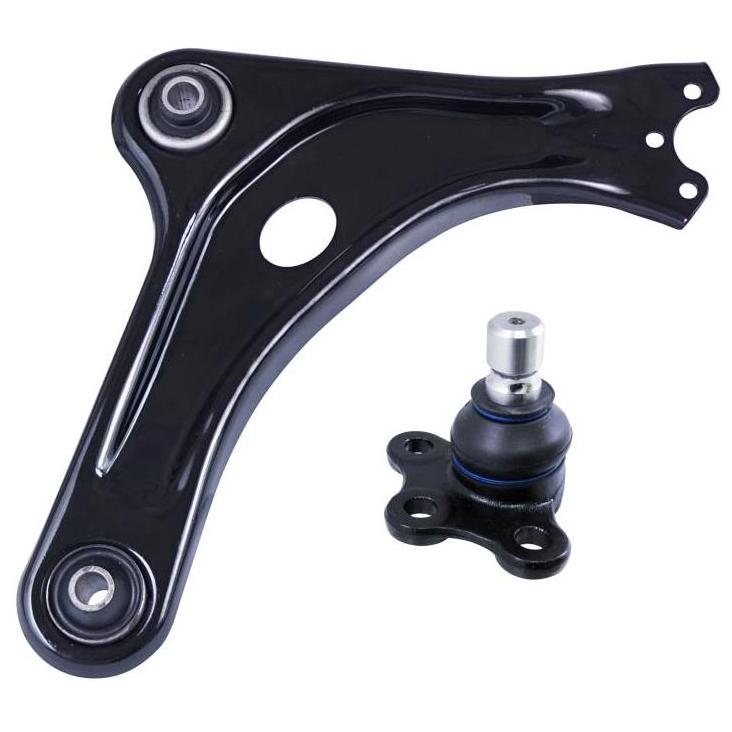 Bandeja Suspensão Dianteira Direita Manual Com Pivô Com Bucha Citroen C3 - Cofap - BJC55002M - (1)