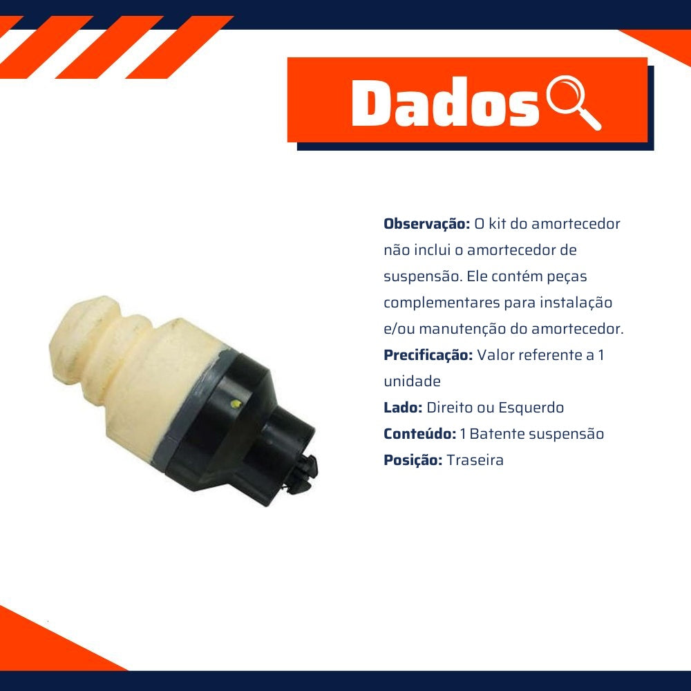 Batente Suspensão para Citroen C4 Cactus e Peugeot 208 - Cofap - KSC55004S - (2)