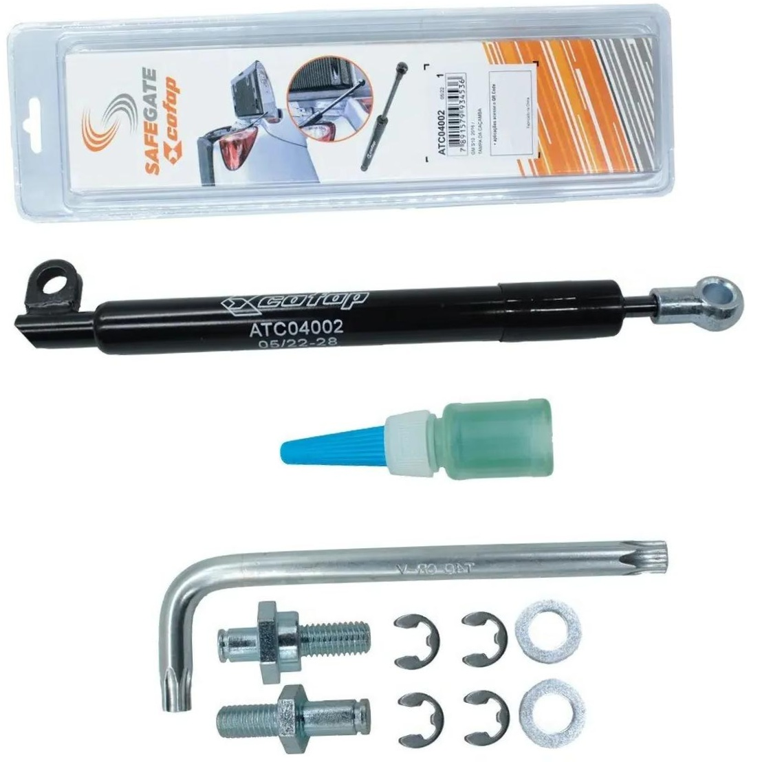 Amortecedor Mola a Gás da Porta da Caçamba para Chevrolet S10 - Cofap - ATC04002 - (7)