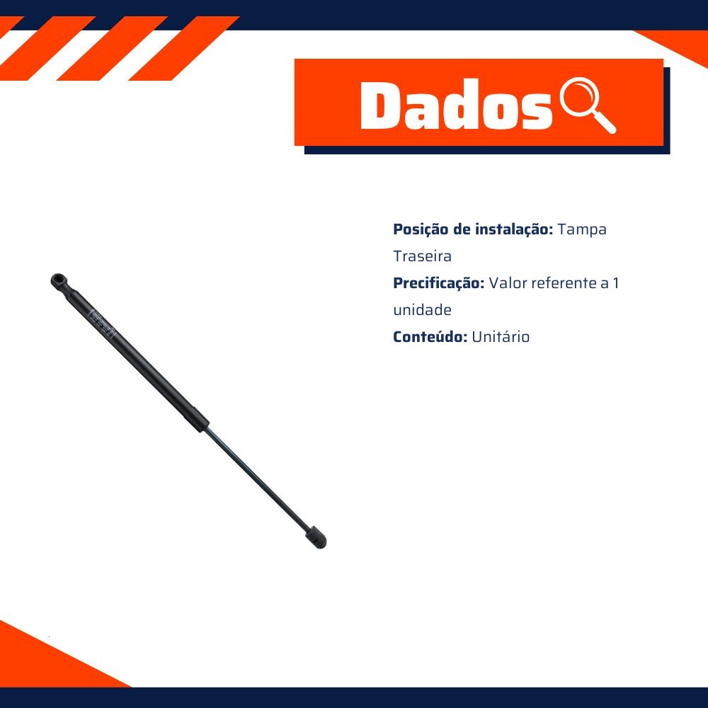 Amortecedor Mola a Gás da Tampa Traseira para KIA Sorento - Cofap - MGC16546 - (7)