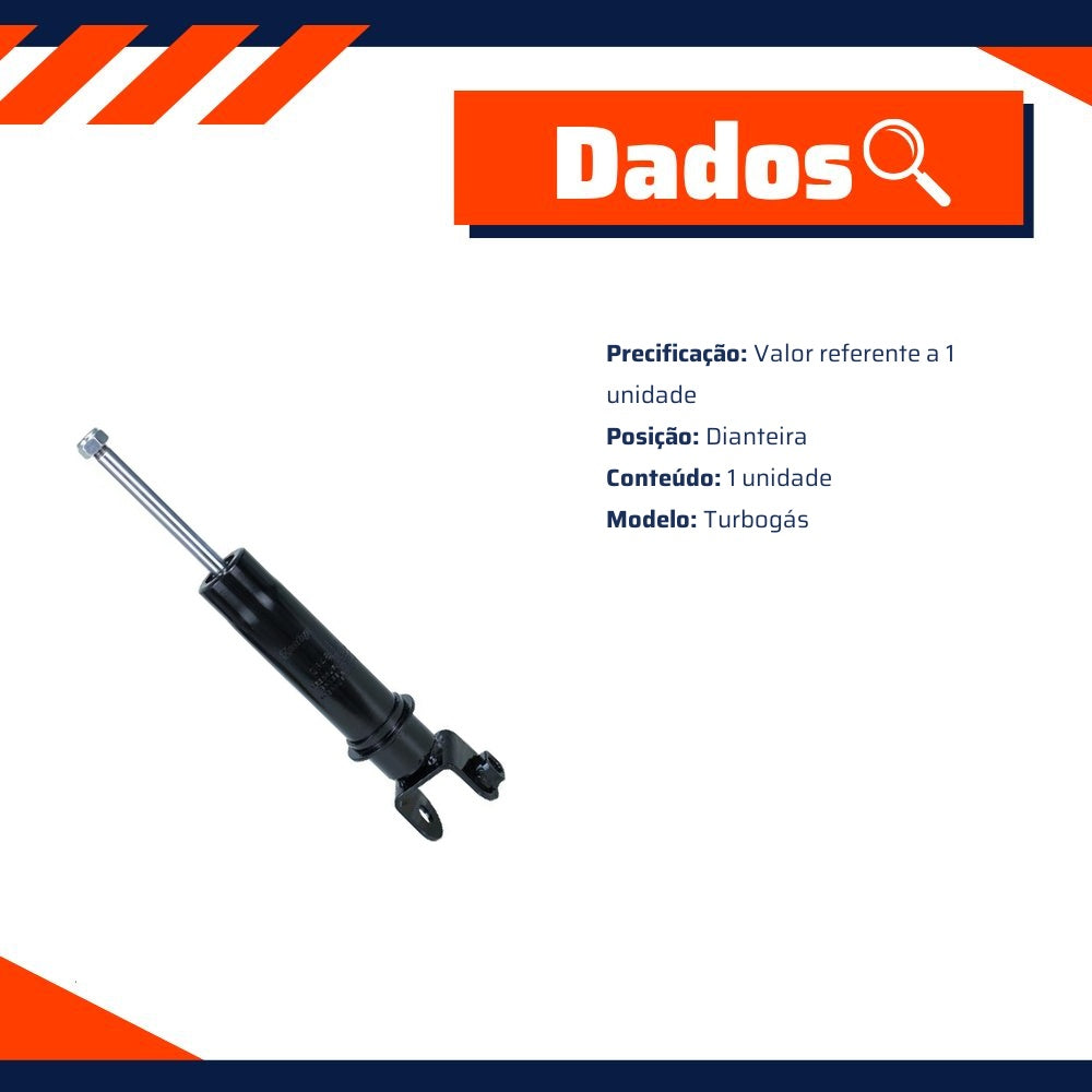Amortecedor Dianteiro da Cabine - Cofap - GB48384 - (7)