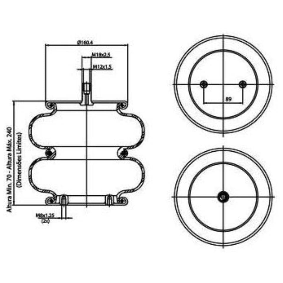 Mola Pneumática - Cofap - MPC99211 - (1)